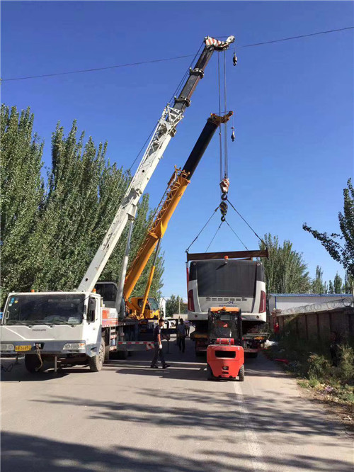 淳化县港口集装箱搬运案例